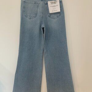 GOOD AMERICAN Good Waist Palazzo Jeans Size 28